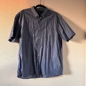 H&M Short Sleeve Casual Button Up Shirt Men Sz XL